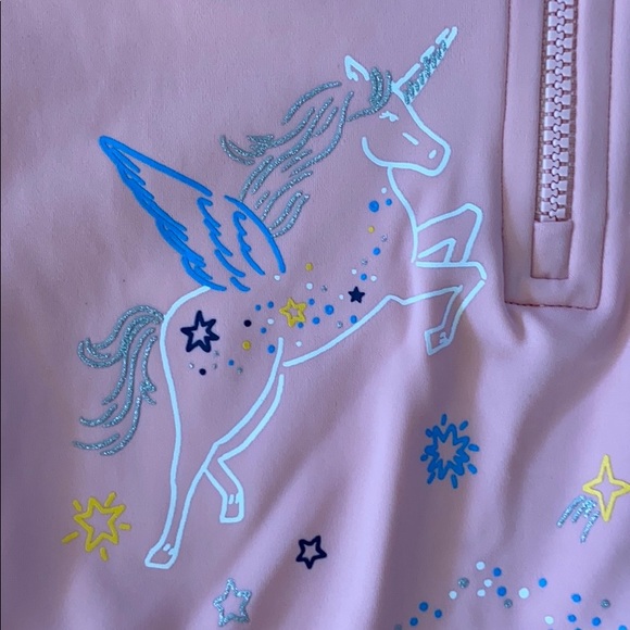 Hanna Andersson Sunblock Unicorn Art One Piece - Picture 9 of 16